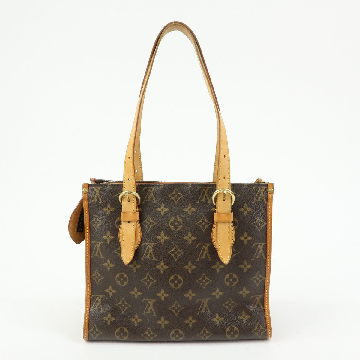 Louis Vuitton Popincourt Monogram Canvas Brown Canvas Shoulder Bag Bag (Pre-Owned)