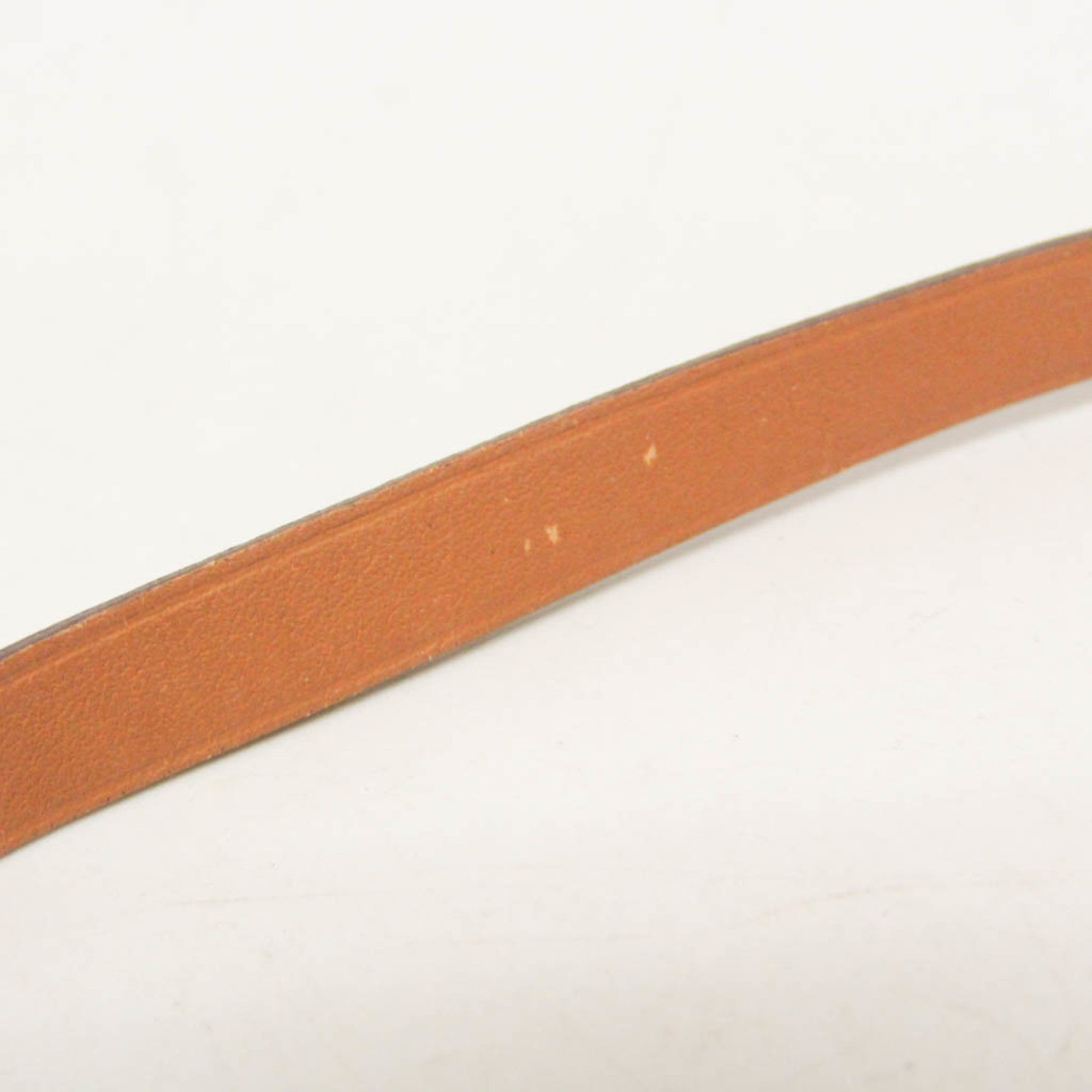 Hermes Hapi 3 Leather Beige Leather Bracelet Jewelry (Pre-Owned)