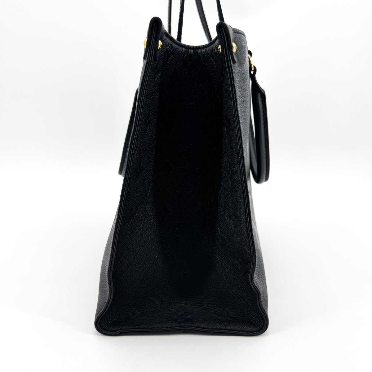 Louis Vuitton Onthego Monogram Empreinte Giant Navy Leather Tote Bag Bag (Pre-Owned)
