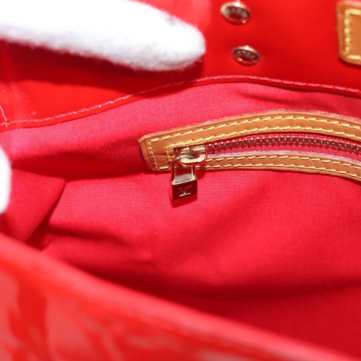Louis Vuitton Reade Monogram Vernis Red Patent_Leather Handbag (Pre-Owned)