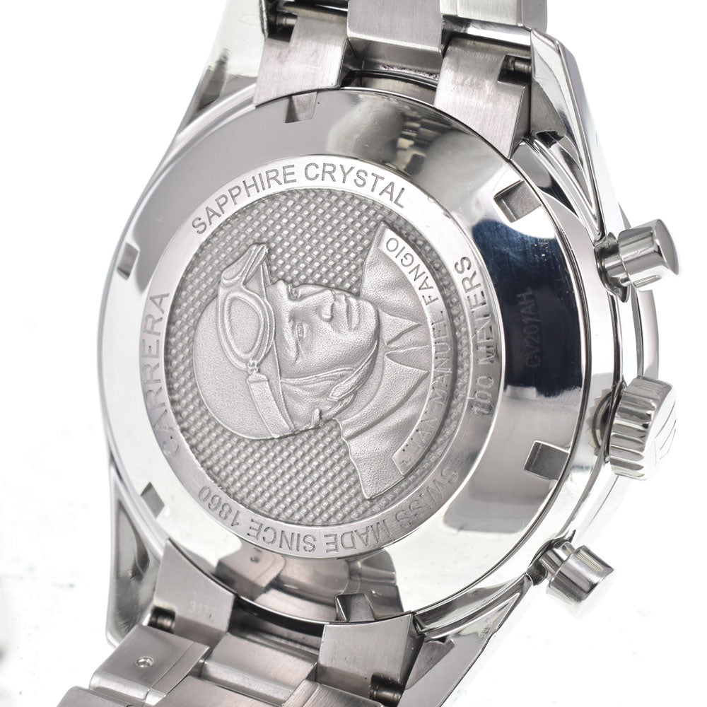 Tag Heuer Carrera Caliber 16 Chronograph Date Automatic Stainless Steel With Ceramic Watch (Pre-Owned)