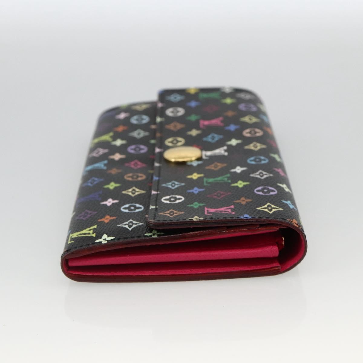 Louis Vuitton Sarah Monogram Multicolor Multicolour Canvas Wallets Accessory (Pre-Owned)