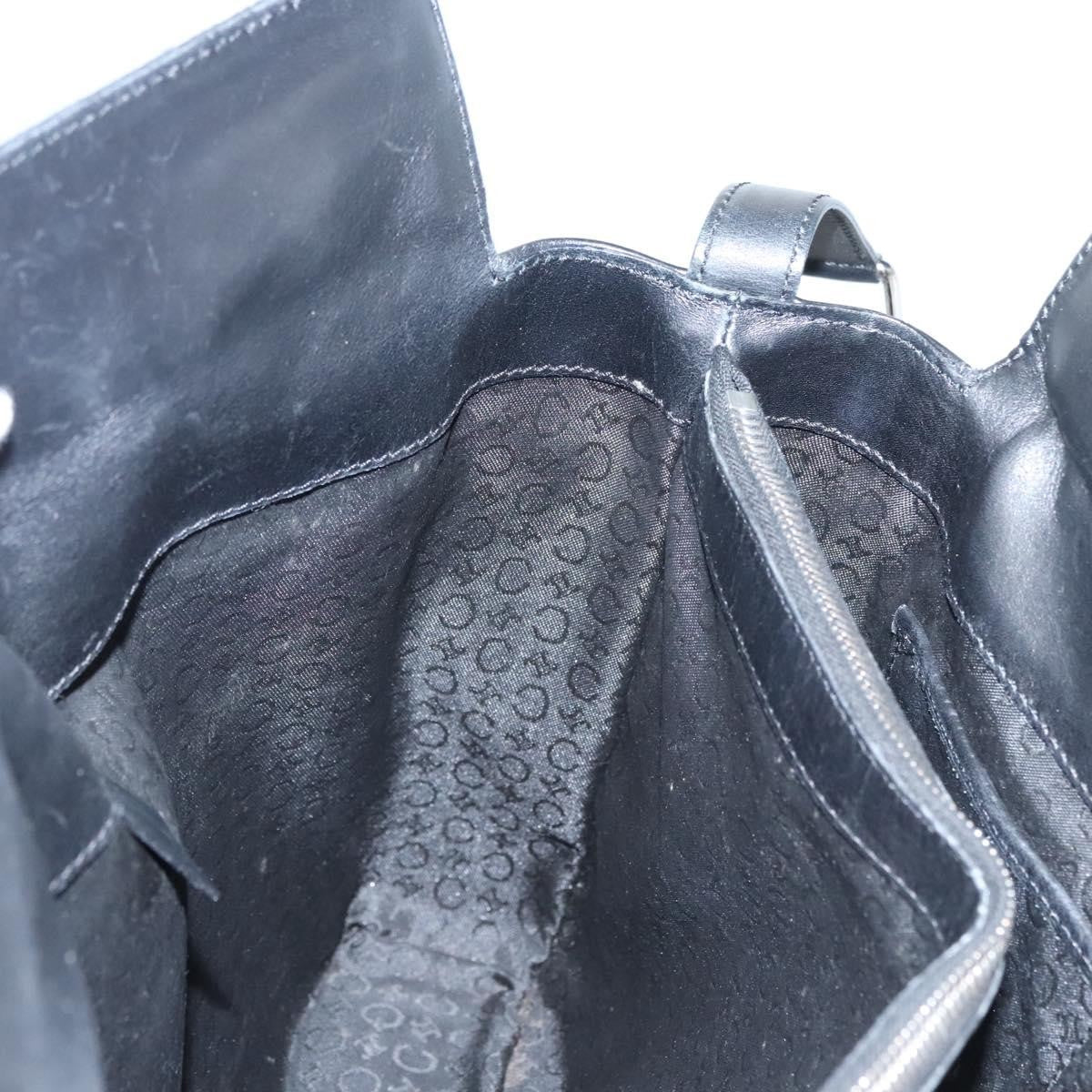Celine C Macadam Canvas Black Canvas Handbag (Pre-Owned)