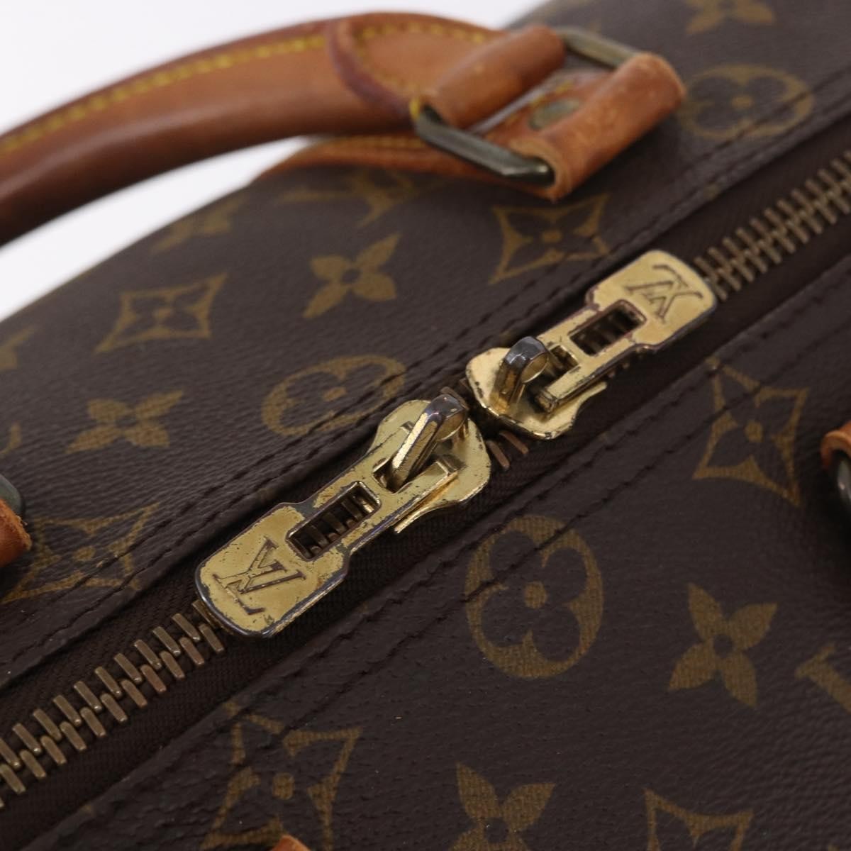 Louis Vuitton Keepall Monogram Canvas Brown Canvas Travel Bag Bag (Pre-Owned)