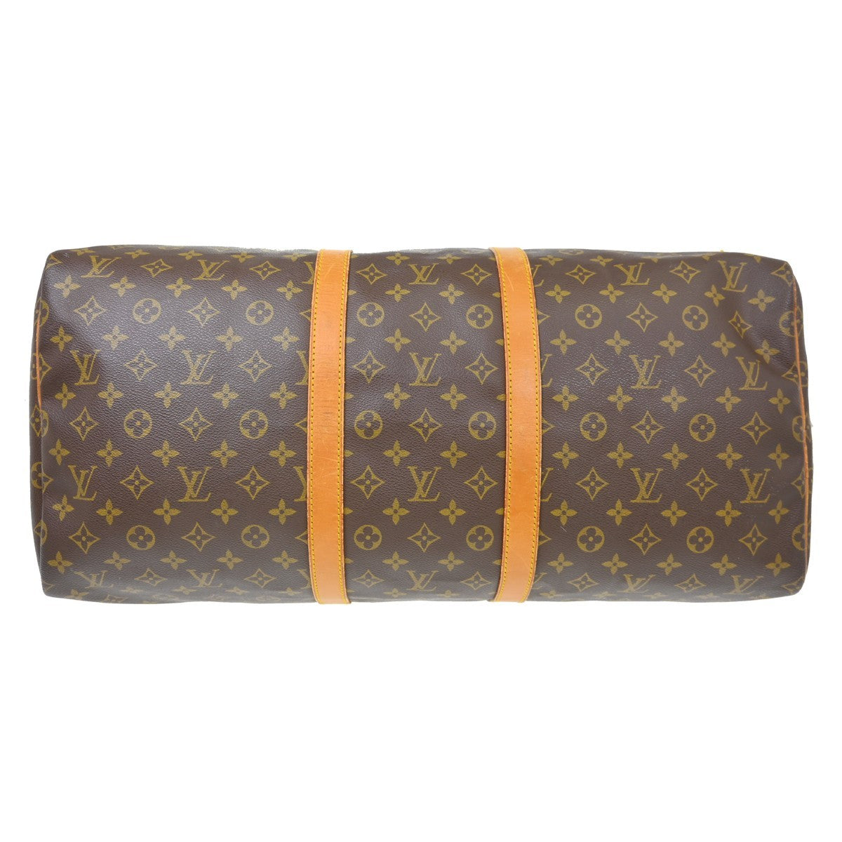 Louis Vuitton Keepall Monogram Canvas Brown Canvas Travel Bag Bag (Pre-Owned)