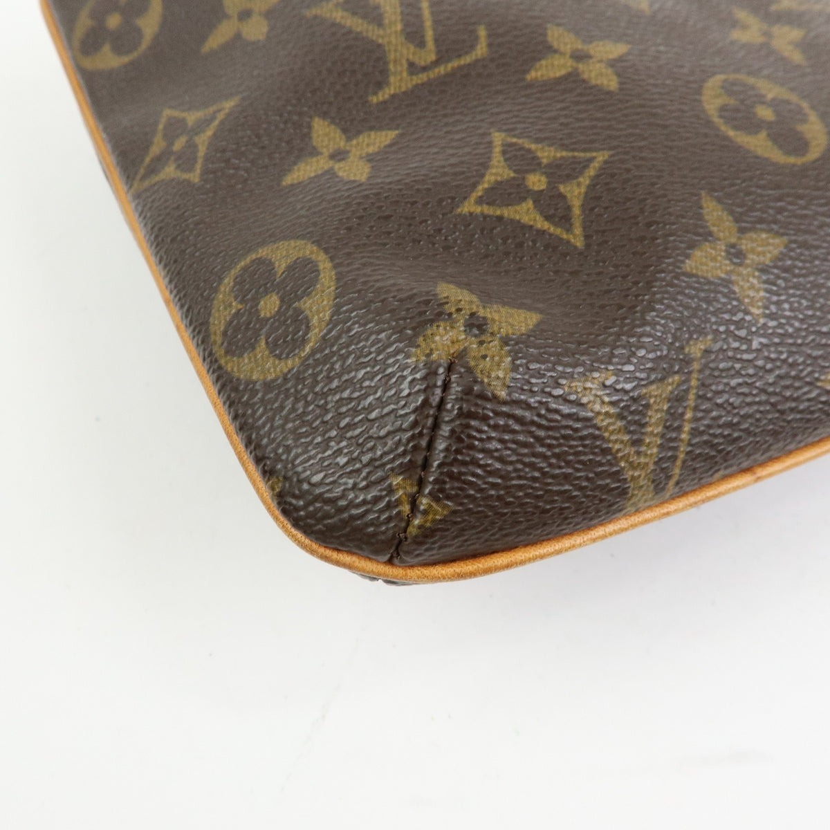 Louis Vuitton Partition Wristlet Clutch Monogram Canvas Brown Canvas Clutche & Pouche Bag (Pre-Owned)