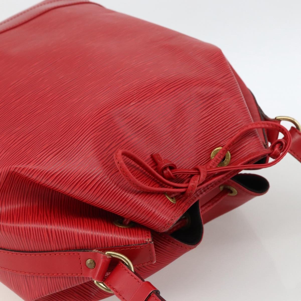 Louis Vuitton Noe Epi Leather Red Leather Shoulder Bag Bag (Pre-Owned)