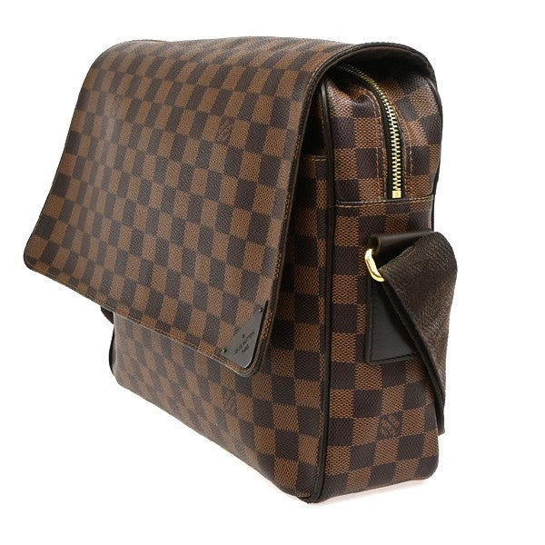 Louis Vuitton Shelton Messenger Damier Ebene Brown Canvas Shoulder Bag Bag (Pre-Owned)