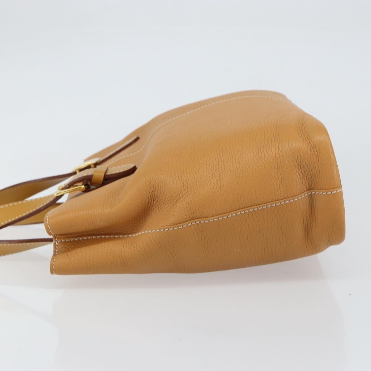 Burberry Vintage Leather Beige Leather Tote Bag Bag (Pre-Owned)