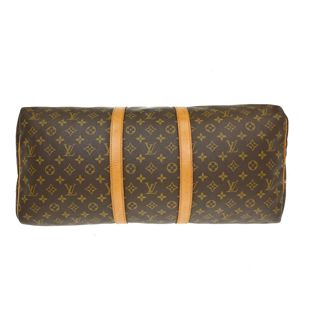 Louis Vuitton Keepall Monogram Canvas Brown Canvas Travel Bag Bag (Pre-Owned)