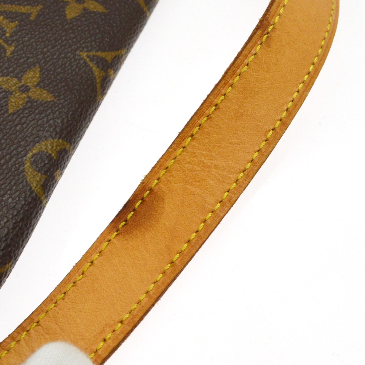 Louis Vuitton Musette Monogram Canvas Brown Canvas Shoulder Bag Bag (Pre-Owned)
