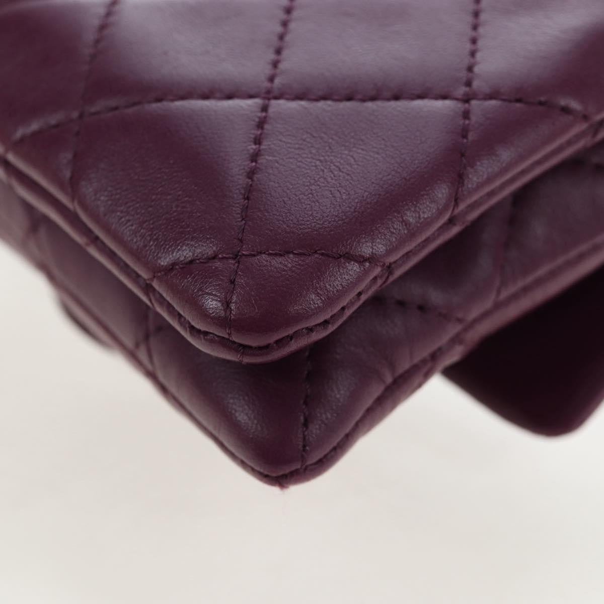 Chanel Mineral Nights Quilted Lambskin Purple Calfskin Crossbody Bag Bag (Pre-Owned)