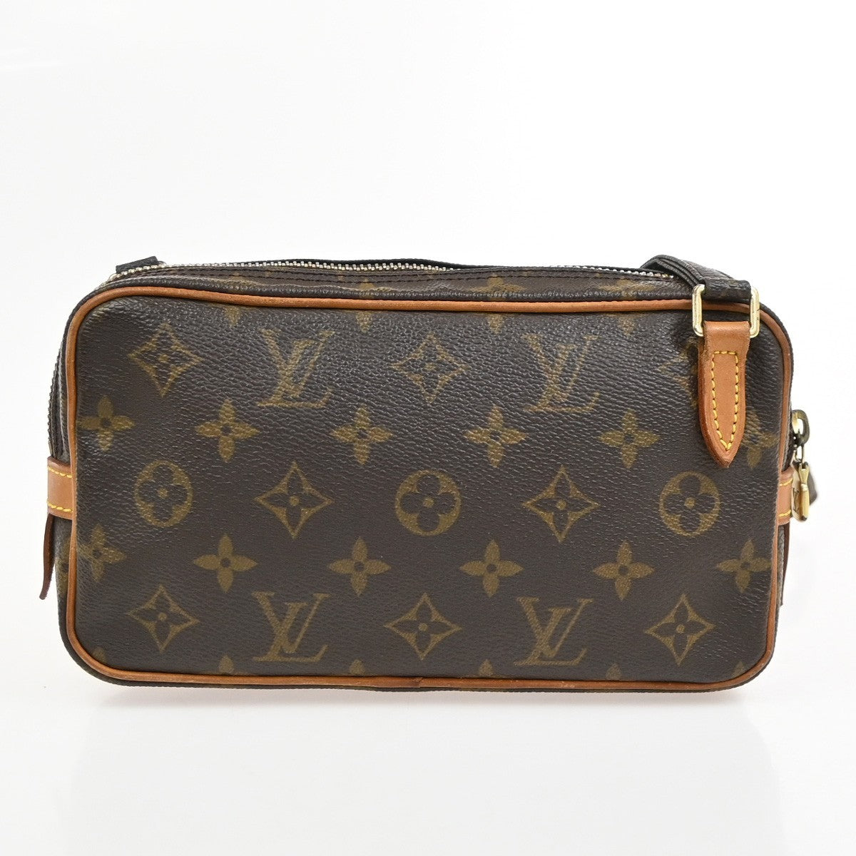 Louis Vuitton Pochette Marly Bandouliere Monogram Canvas Brown Canvas Shoulder Bag Bag (Pre-Owned)