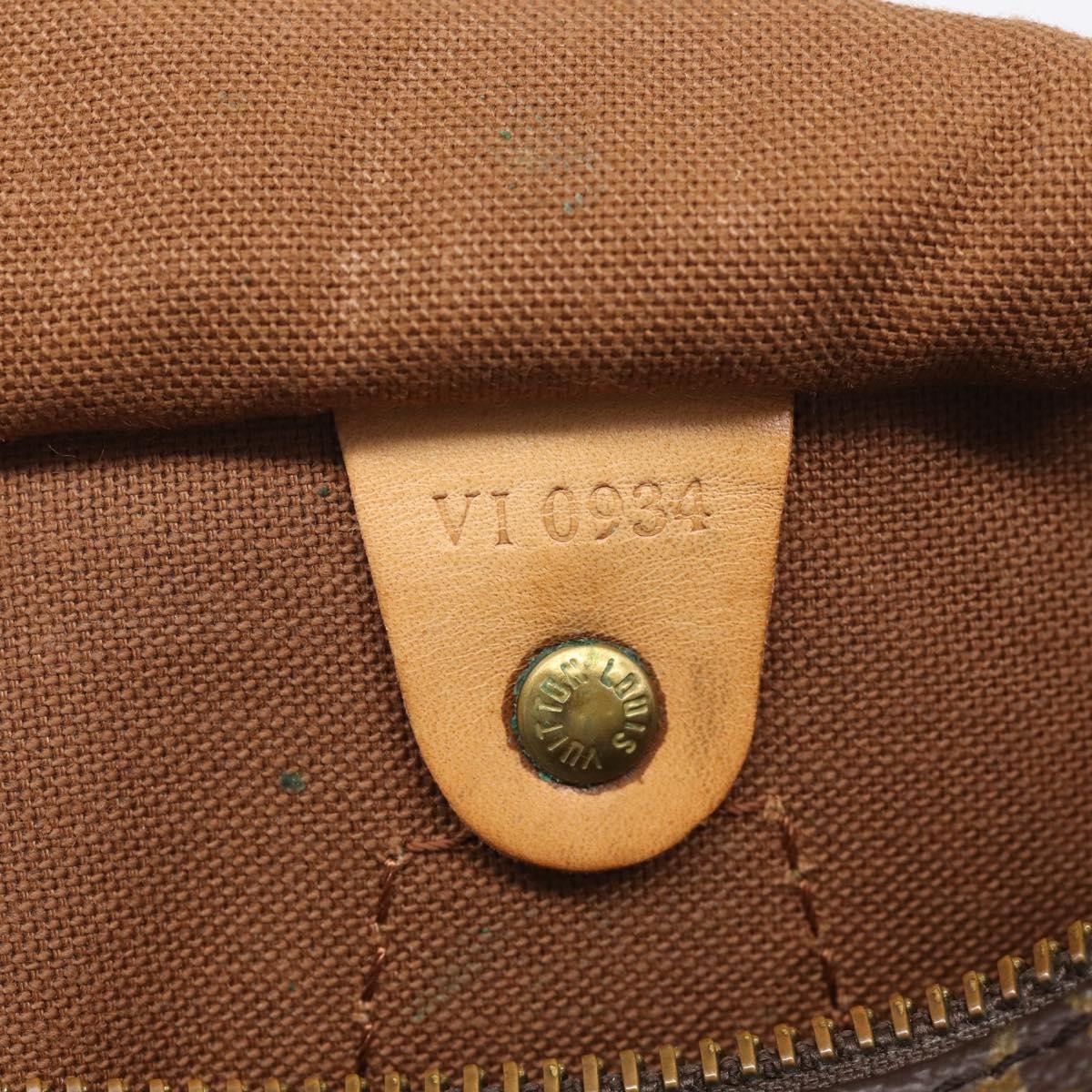 Louis Vuitton Speedy Monogram Canvas Brown Canvas Handbag (Pre-Owned)