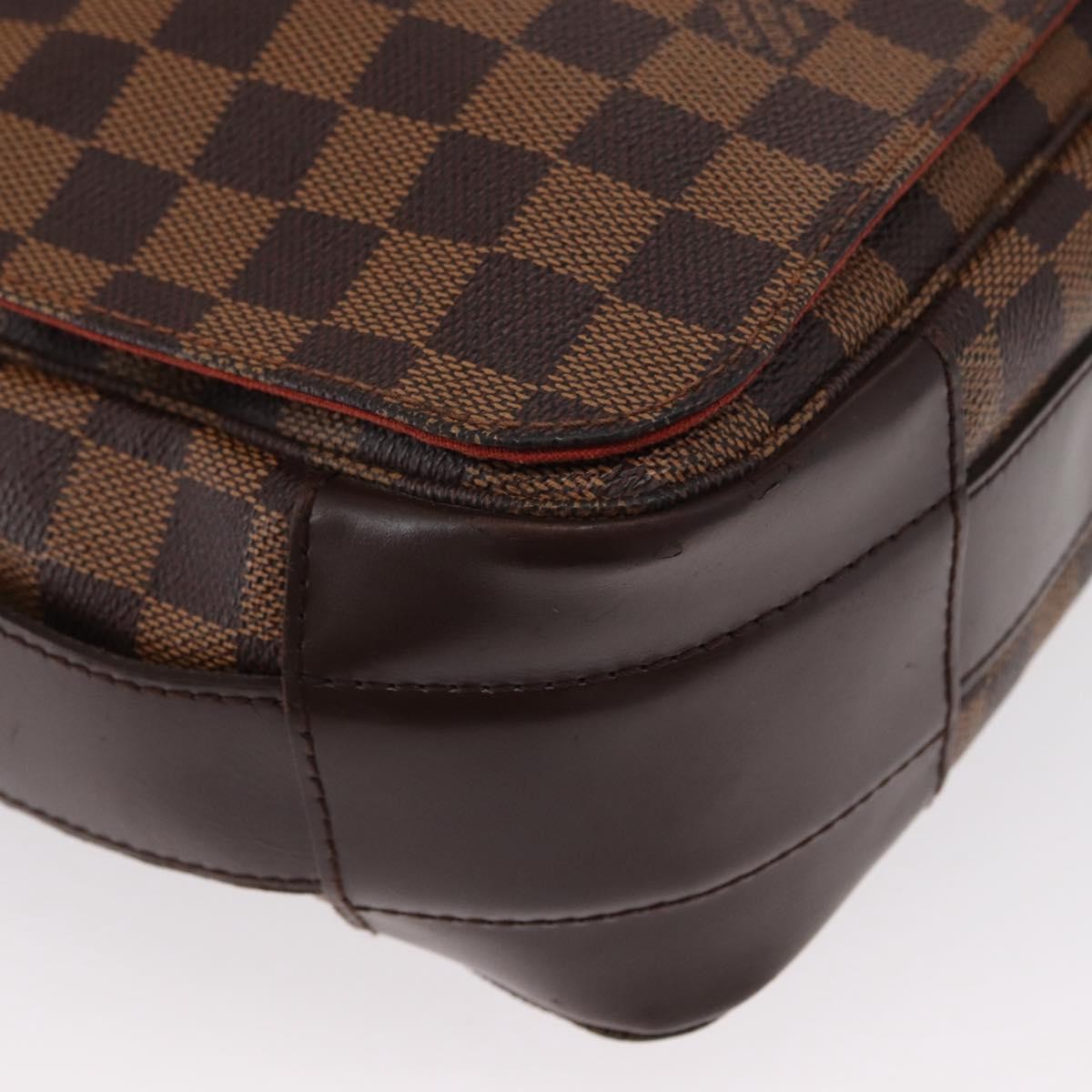 Louis Vuitton Bastille Damier Ebene Brown Canvas Shoulder Bag Bag (Pre-Owned)