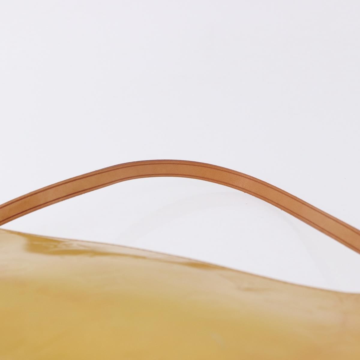 Louis Vuitton Lexington Pochette Monogram Vernis Beige Patent_Leather Clutche & Pouche Bag (Pre-Owned)