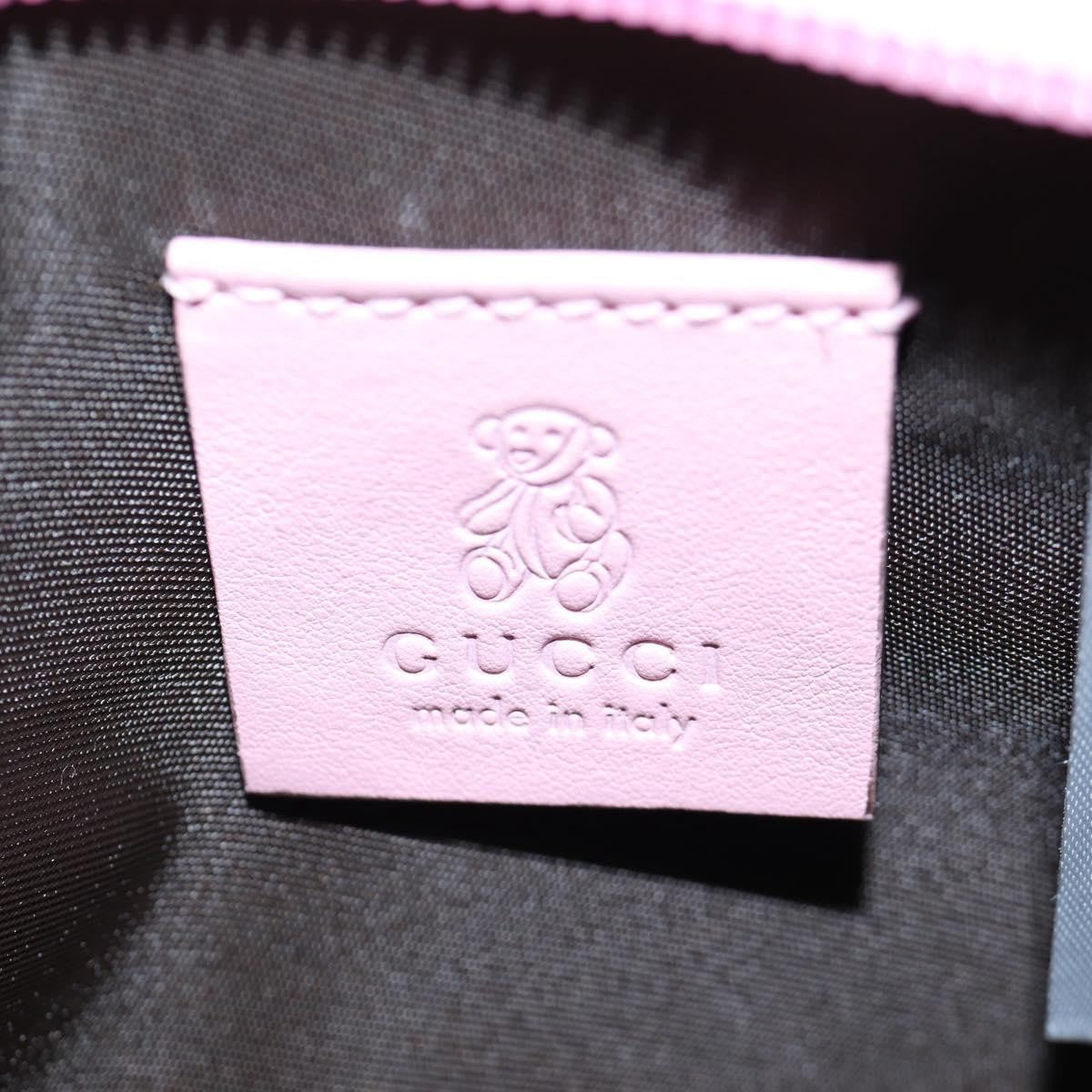 Gucci Children's Zip Printed Gg Coated Canvas Beige Canvas Backpack Bag (Pre-Owned)