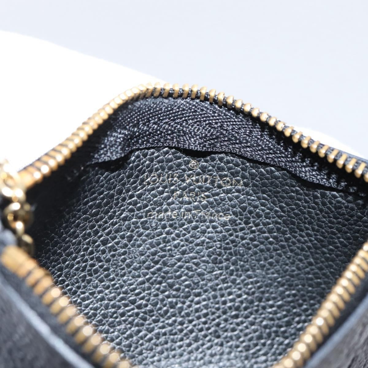 Louis Vuitton Key Monogram Empreinte Leather Black Leather Clutche & Pouche Bag (Pre-Owned)