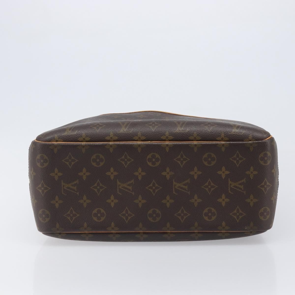 Louis Vuitton Deauville Monogram Canvas Brown Canvas Handbag (Pre-Owned)