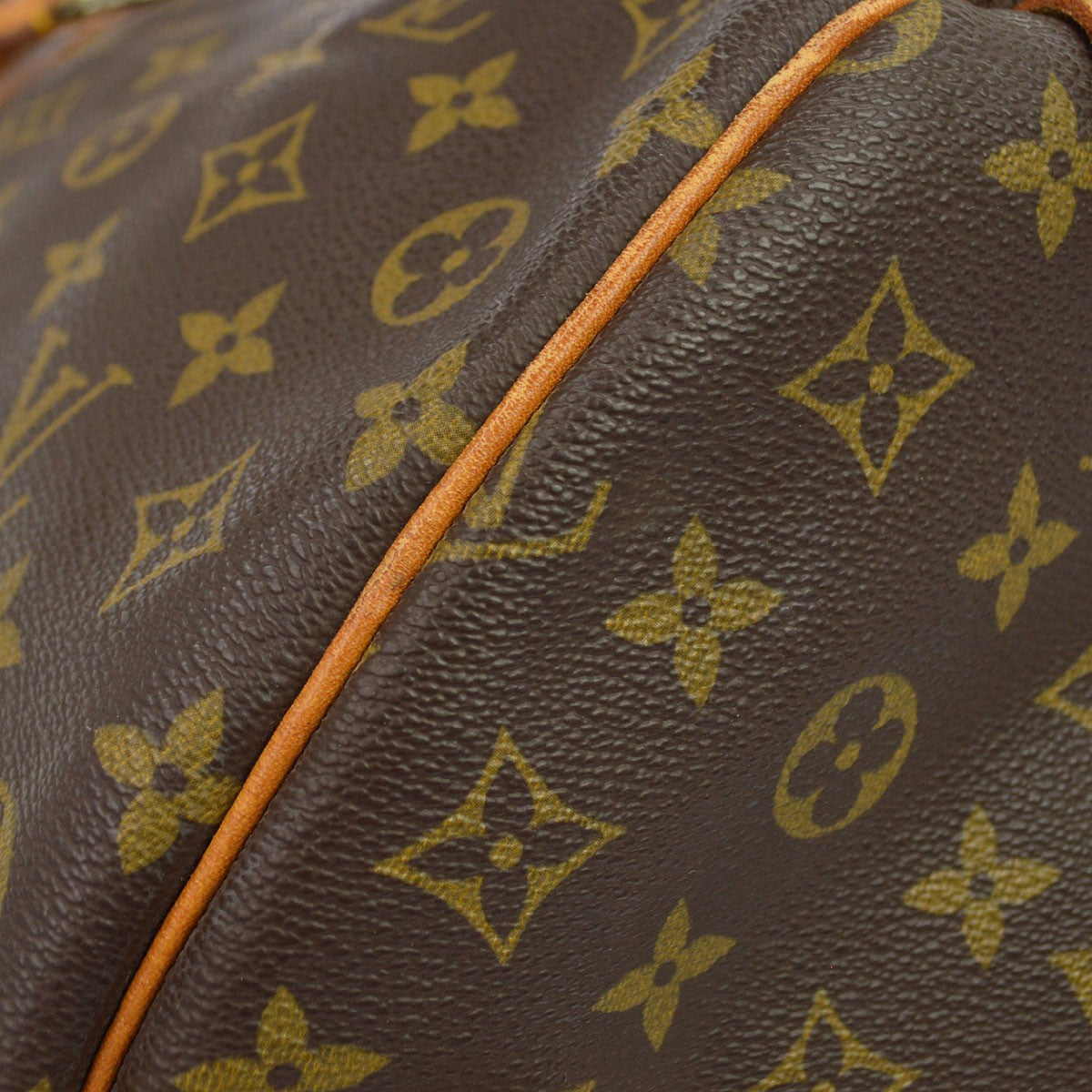 Louis Vuitton Keepall Monogram Multicolor Brown Canvas Travel Bag Bag (Pre-Owned)
