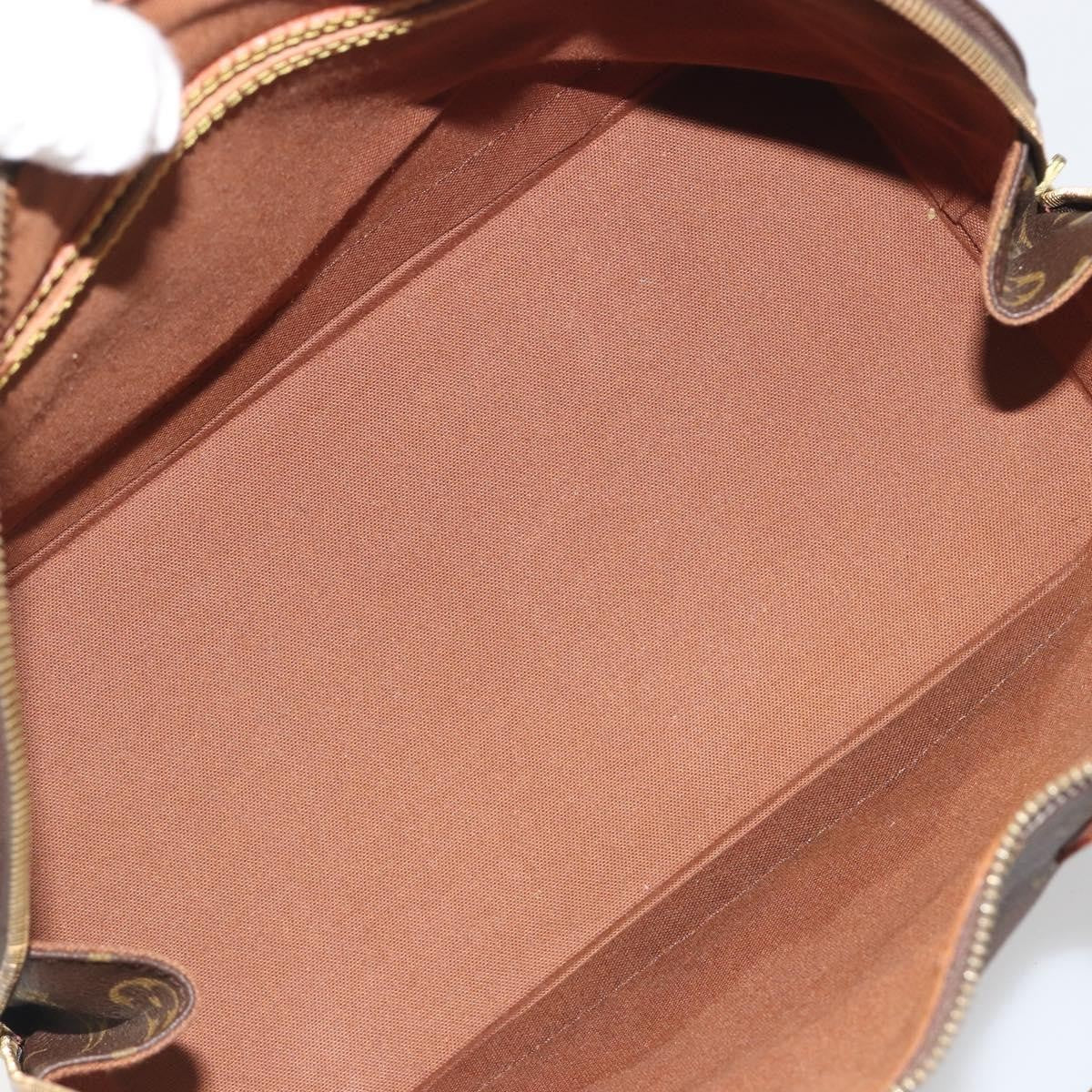 Louis Vuitton Alma Monogram Brown Canvas Handbag (Pre-Owned)