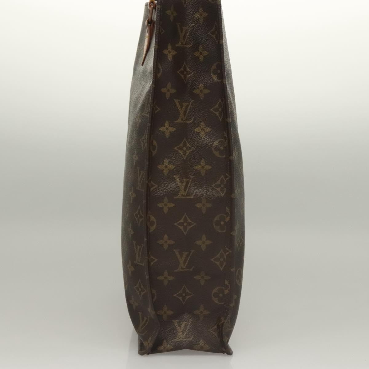 Louis Vuitton Vintage Sac Plat Monogram Canvas Brown Canvas Handbag (Pre-Owned)