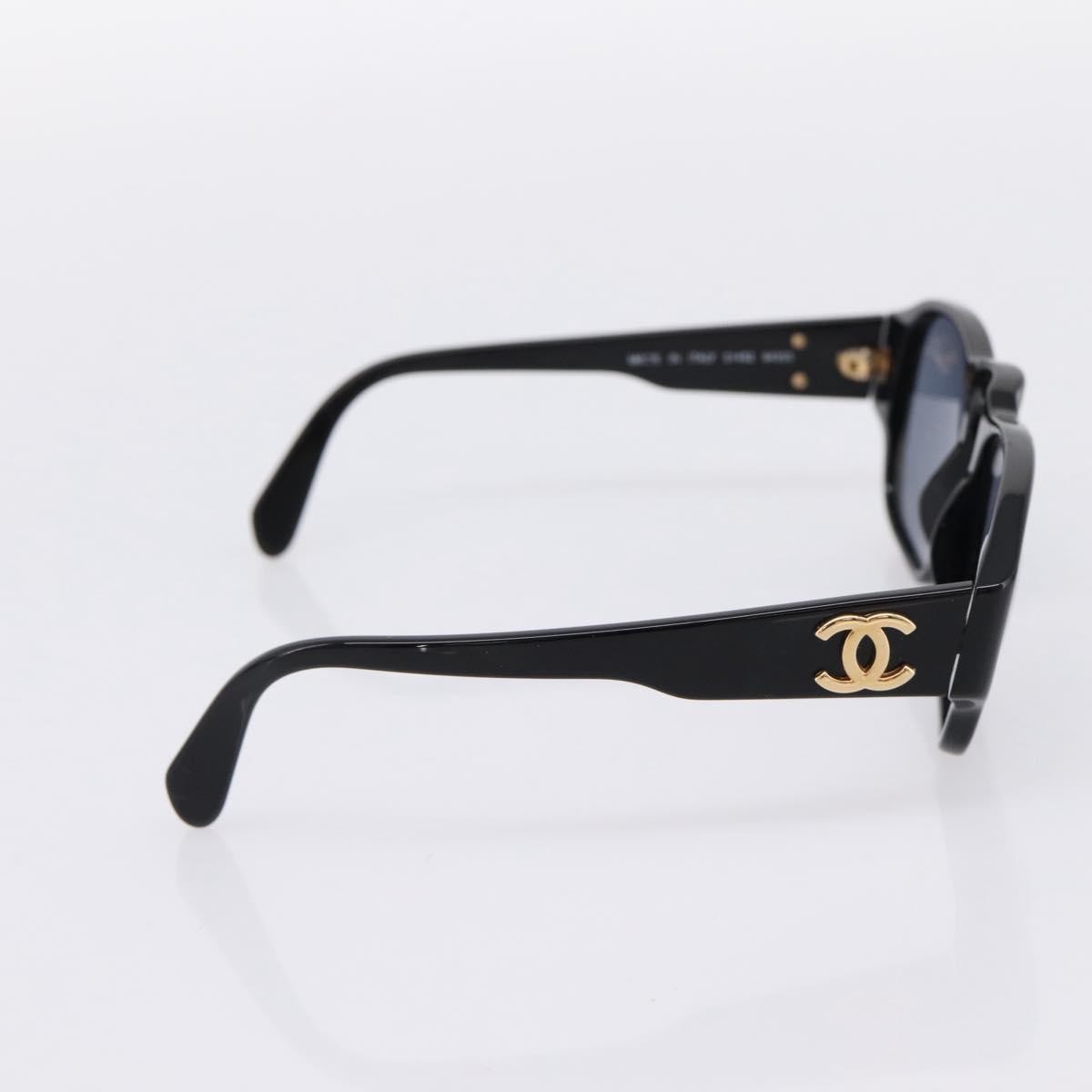Chanel Logo Cc Plastic Black Plastic Sunglasse Accessory (Pre-Owned)