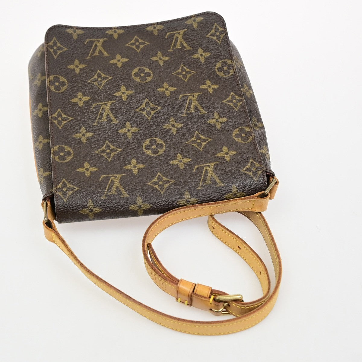 Louis Vuitton Musette Salsa Monogram Canvas Brown Canvas Shoulder Bag Bag (Pre-Owned)
