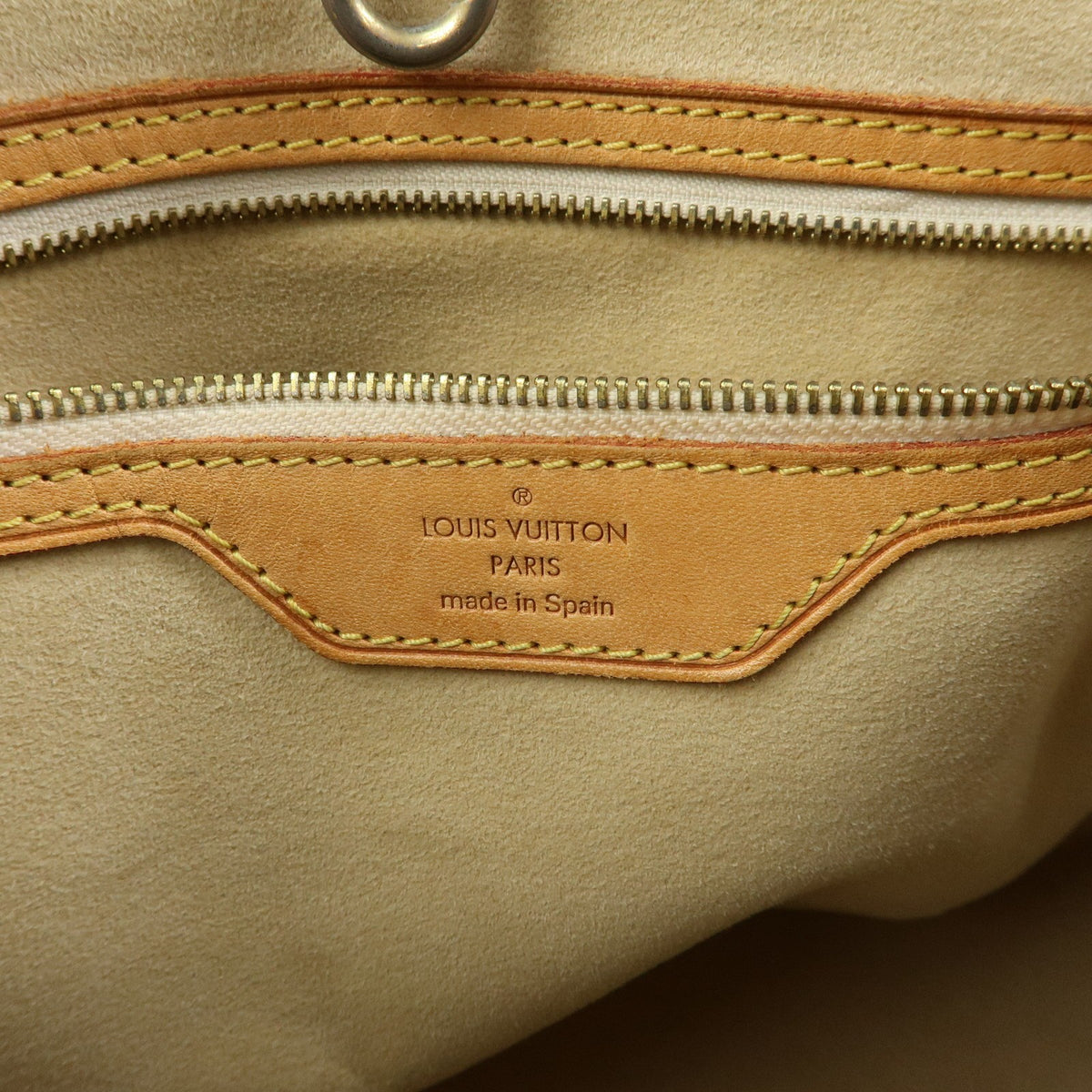 Louis Vuitton Hampstead Damier Beige Canvas Handbag (Pre-Owned)
