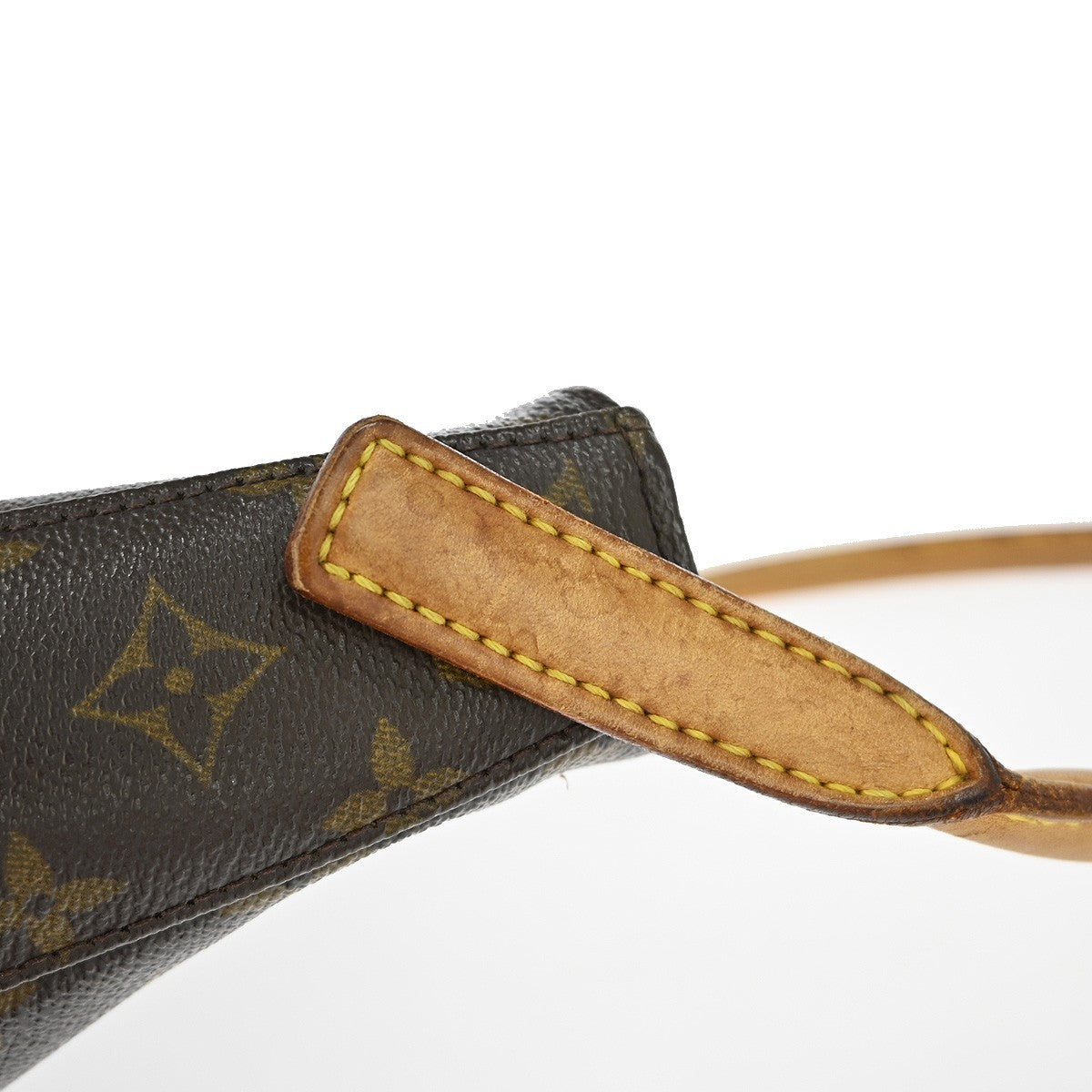 Louis Vuitton Looping Monogram Canvas Brown Canvas Handbag (Pre-Owned)