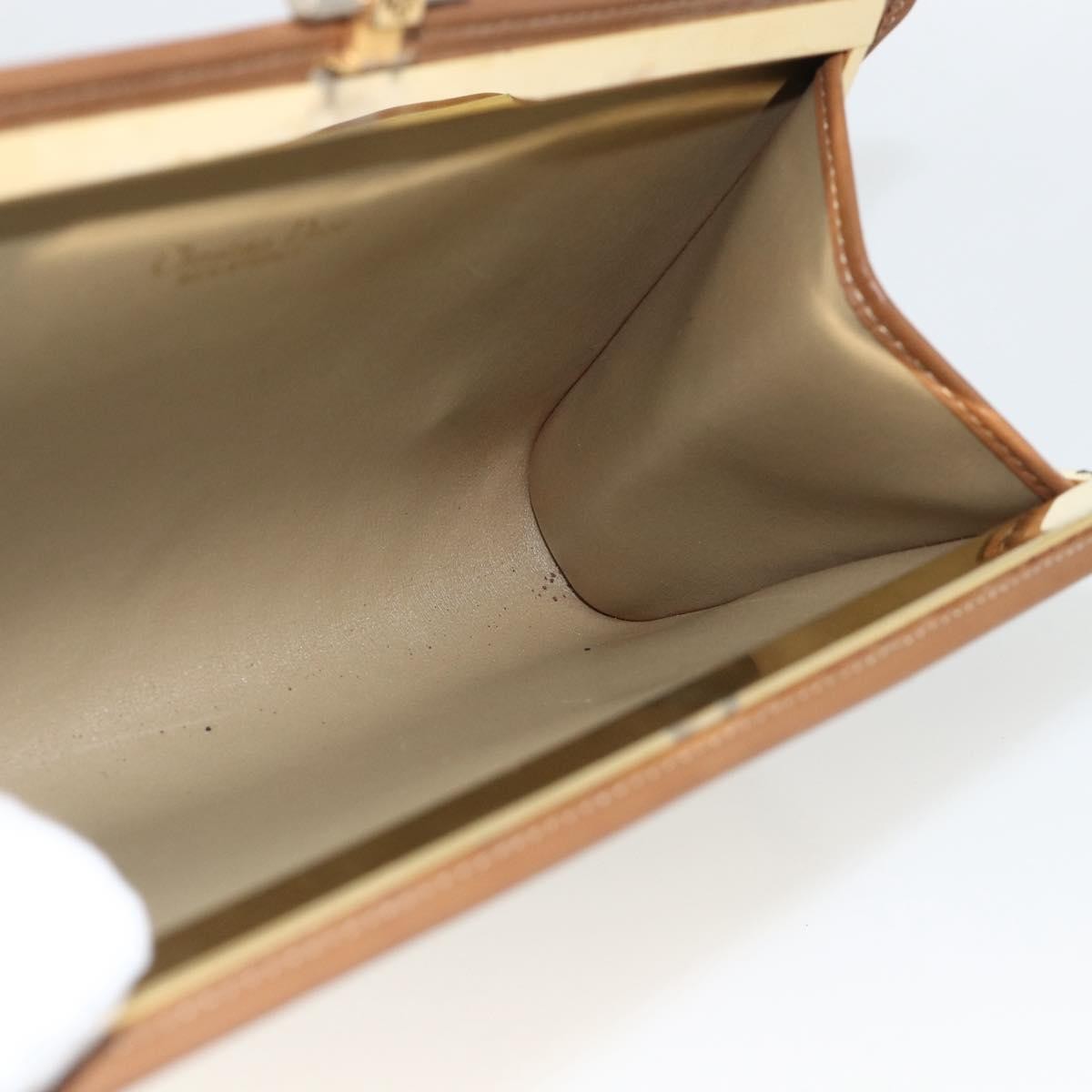 Christian Dior Vintage Honeycomb Clutch Canvas Beige Canvas Clutche & Pouche Bag (Pre-Owned)