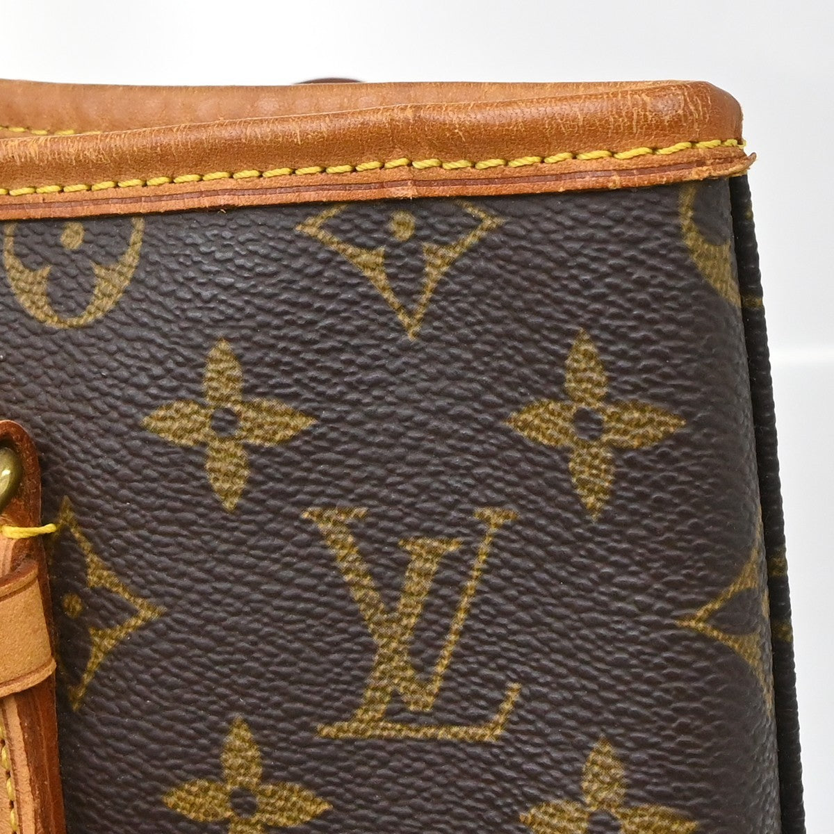 Louis Vuitton Bucket Monogram Canvas Brown Canvas Handbag (Pre-Owned)