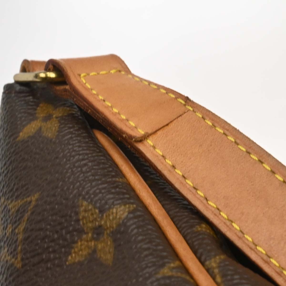 Louis Vuitton Musette Salsa Monogram Canvas Brown Canvas Shoulder Bag Bag (Pre-Owned)