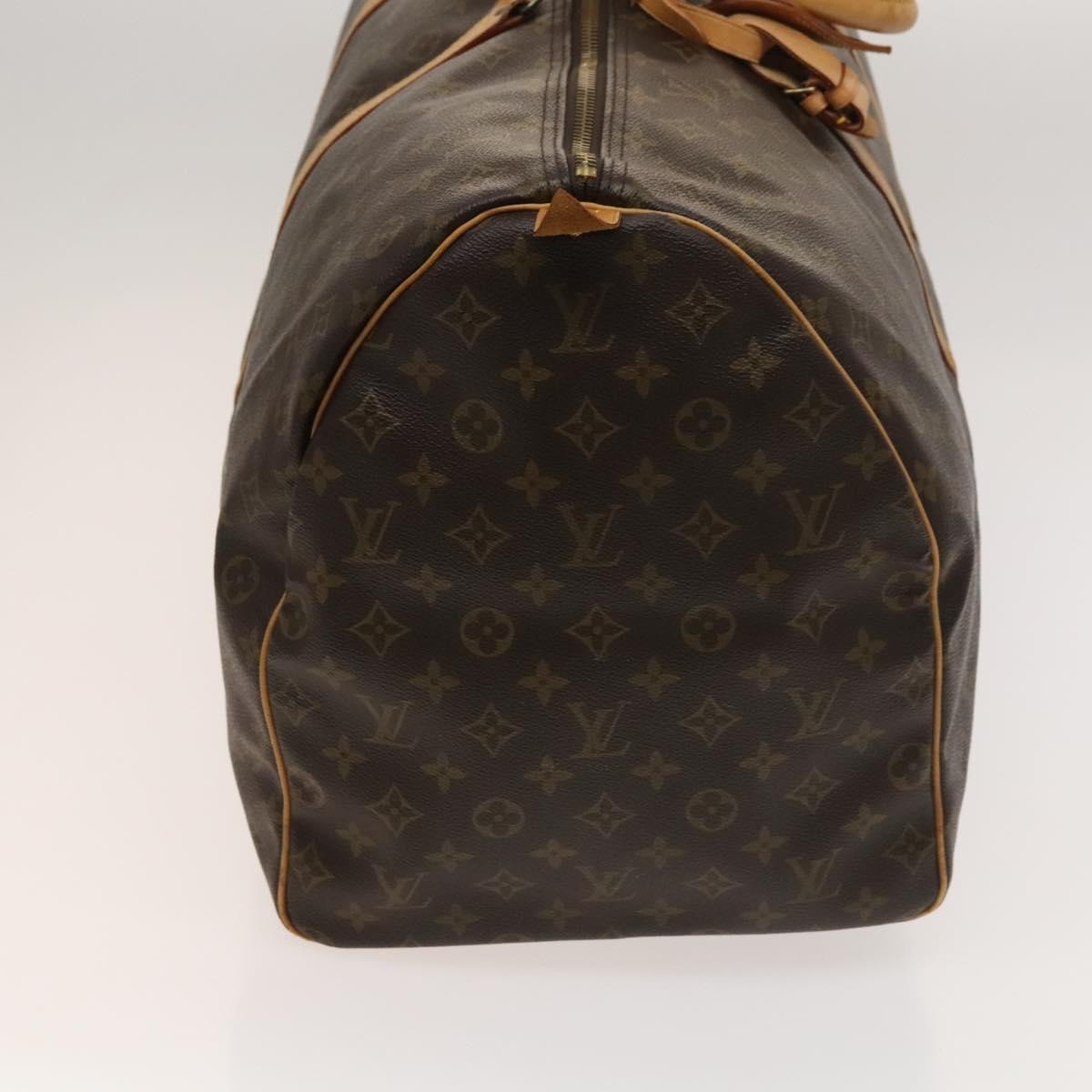 Louis Vuitton Keepall Monogram Canvas Brown Canvas Travel Bag Bag (Pre-Owned)