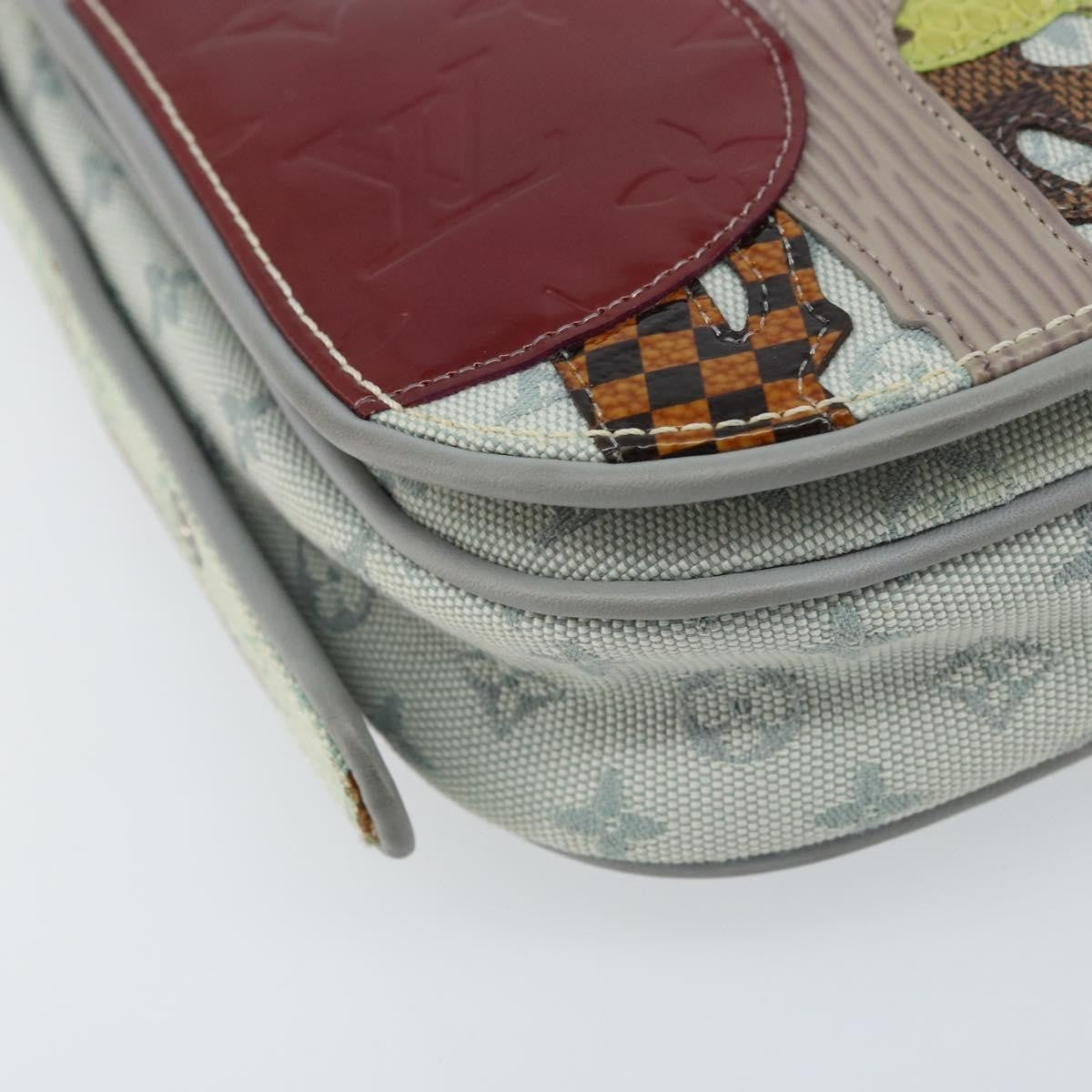 Louis Vuitton Conte De Fees Musette Monogram Patchwork Gray Canvas Shoulder Bag Bag (Pre-Owned)