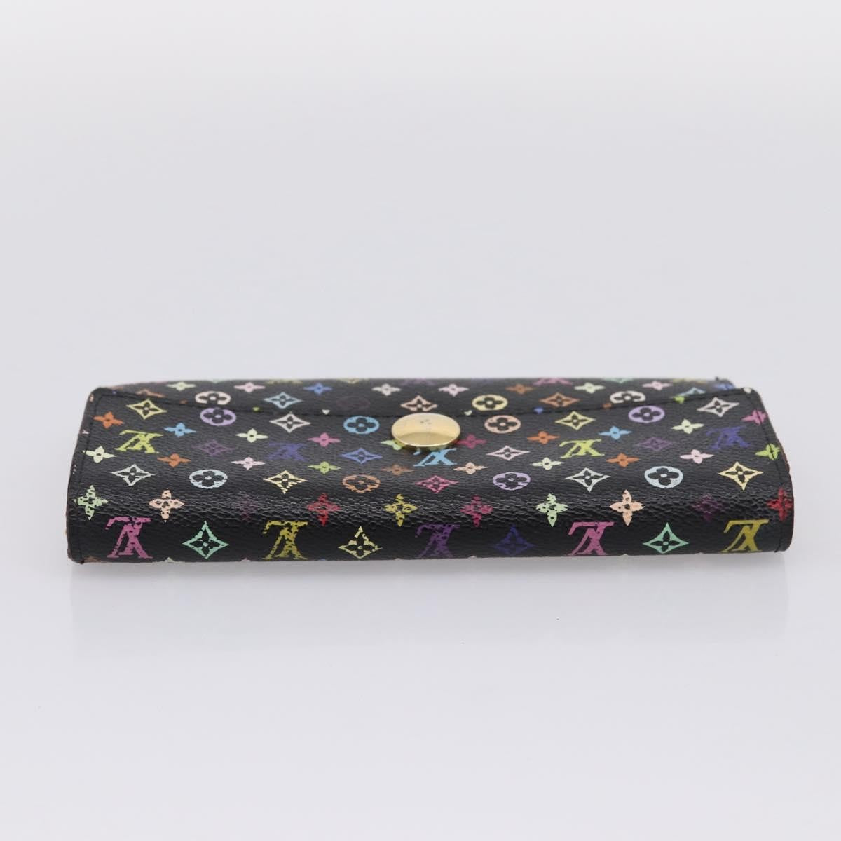 Louis Vuitton Sarah Monogram Multicolor Black Canvas Wallets Accessory (Pre-Owned)