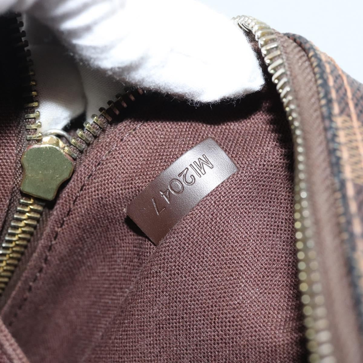 Louis Vuitton Olav Damier Ebene Brown Canvas Shoulder Bag Bag (Pre-Owned)