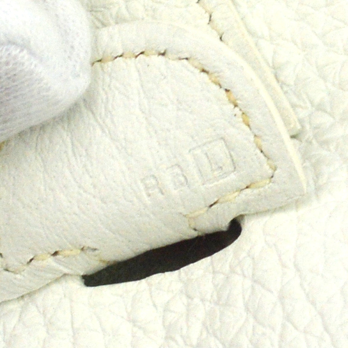 Hermes Evelyne Bag Gen Iii Epsom White Leather Shoulder Bag Bag (Pre-Owned)