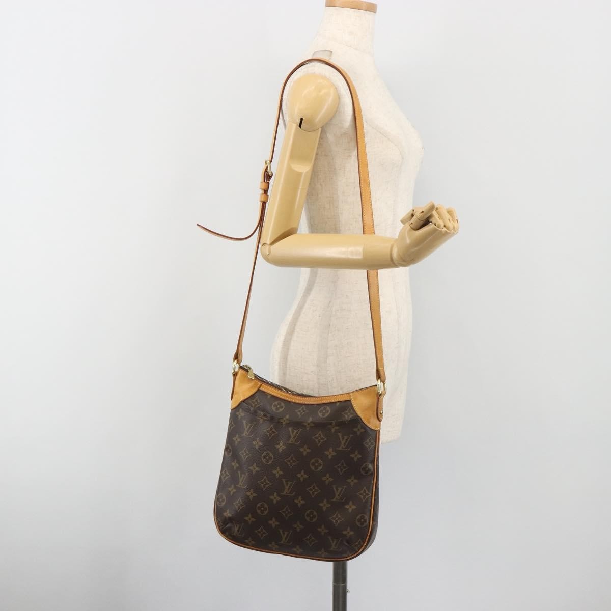 Louis Vuitton Odeon Monogram Canvas Brown Canvas Handbag (Pre-Owned)