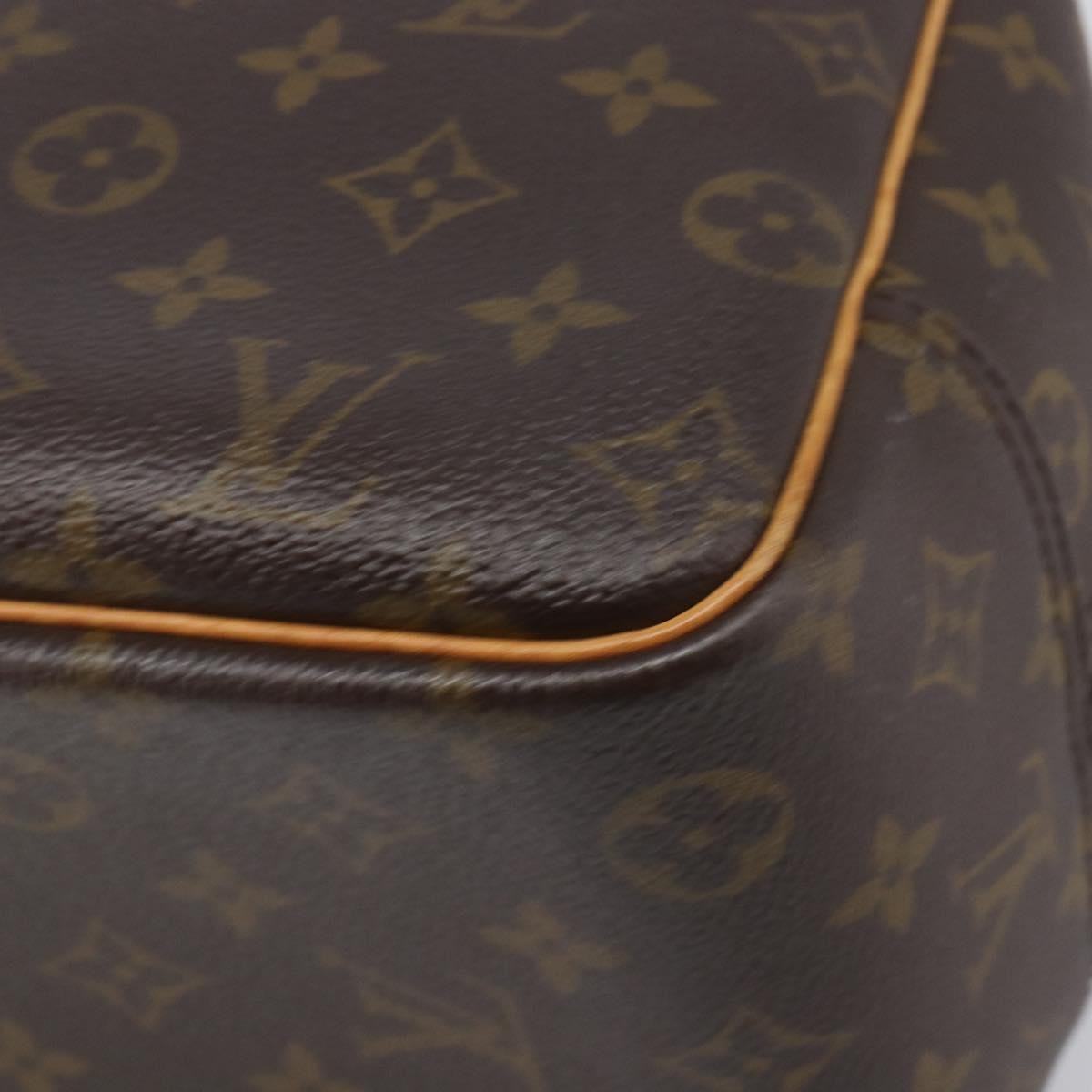 Louis Vuitton Deauville Monogram Canvas Brown Canvas Handbag (Pre-Owned)