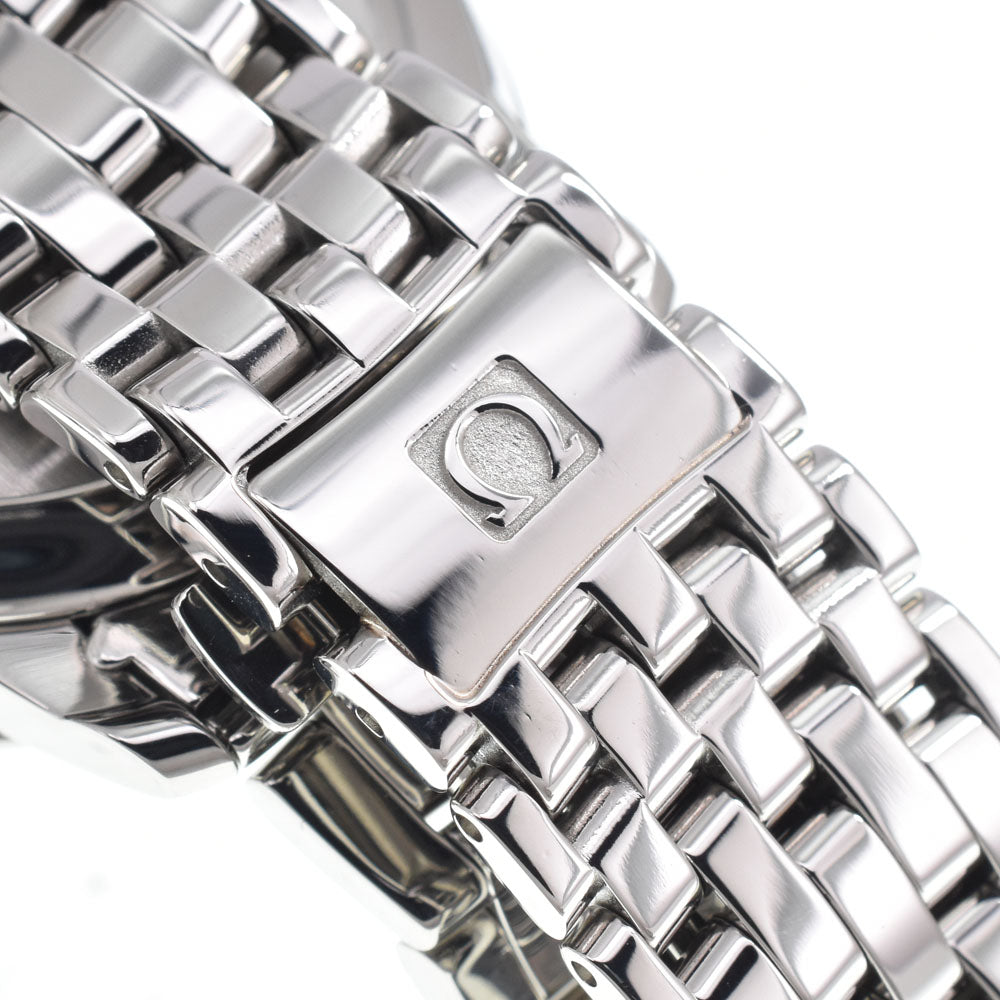 Omega De Ville Prestige Co-Axial Chronometer Automatic Stainless Steel And Mother Of Pearl Watch (Pre-Owned)