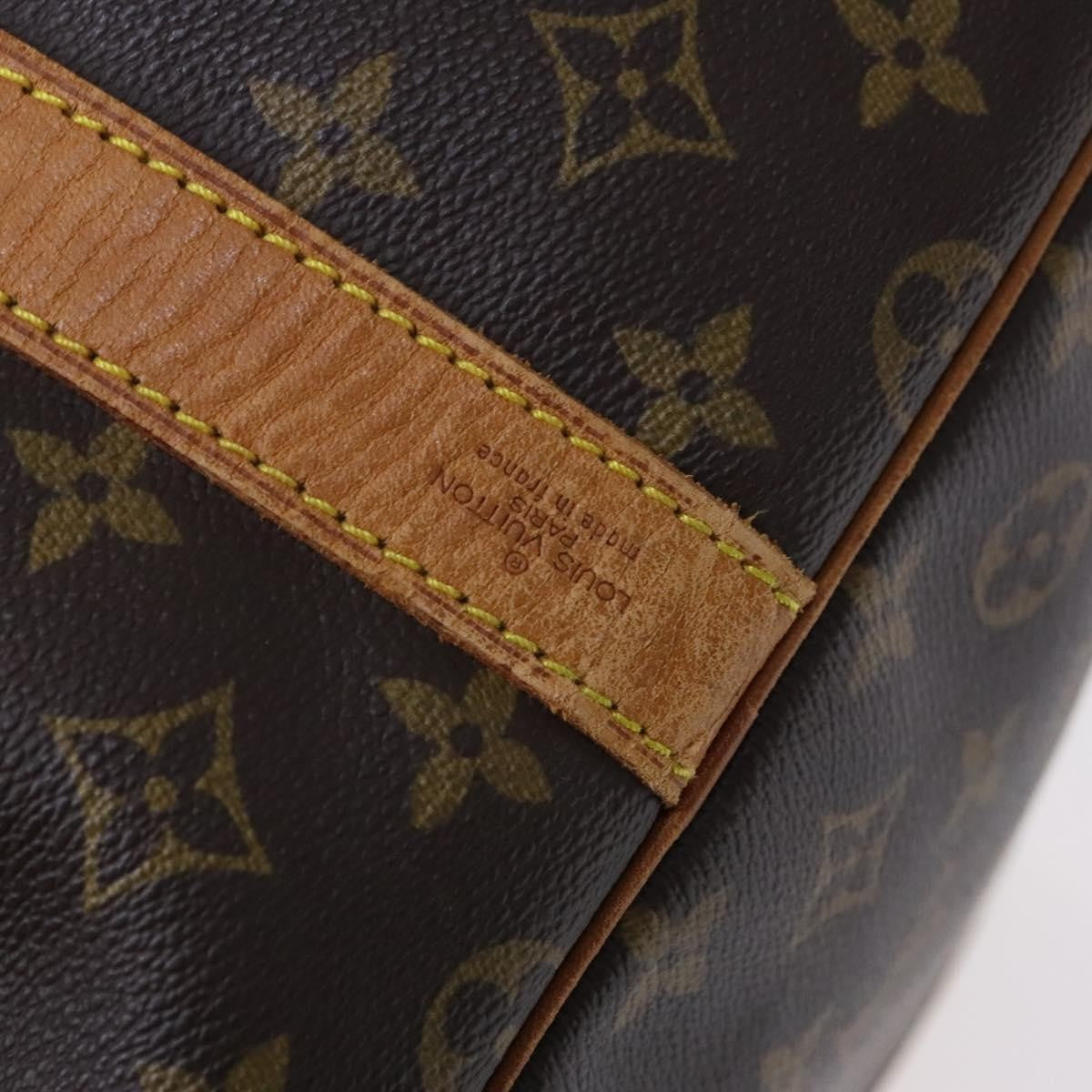 Louis Vuitton Keepall Bandouliere Monogram Canvas Brown Canvas Travel Bag Bag (Pre-Owned)