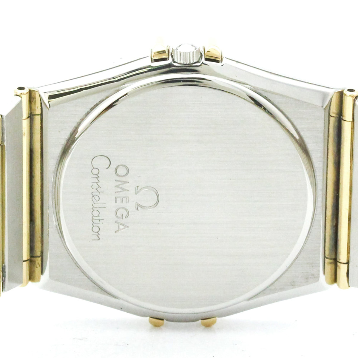 Omega Constellation Quartz Stainless Steel And Yellow Gold Watch (Pre-Owned)