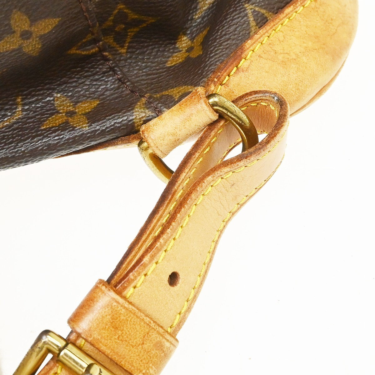 Louis Vuitton Vintage Montsouris Monogram Canvas Brown Canvas Backpack Bag (Pre-Owned)