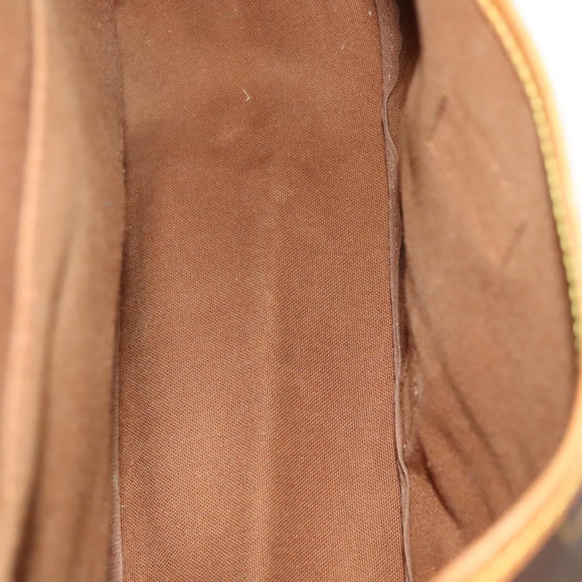 Louis Vuitton Saumur Monogram Canvas Brown Canvas Shoulder Bag Bag (Pre-Owned)