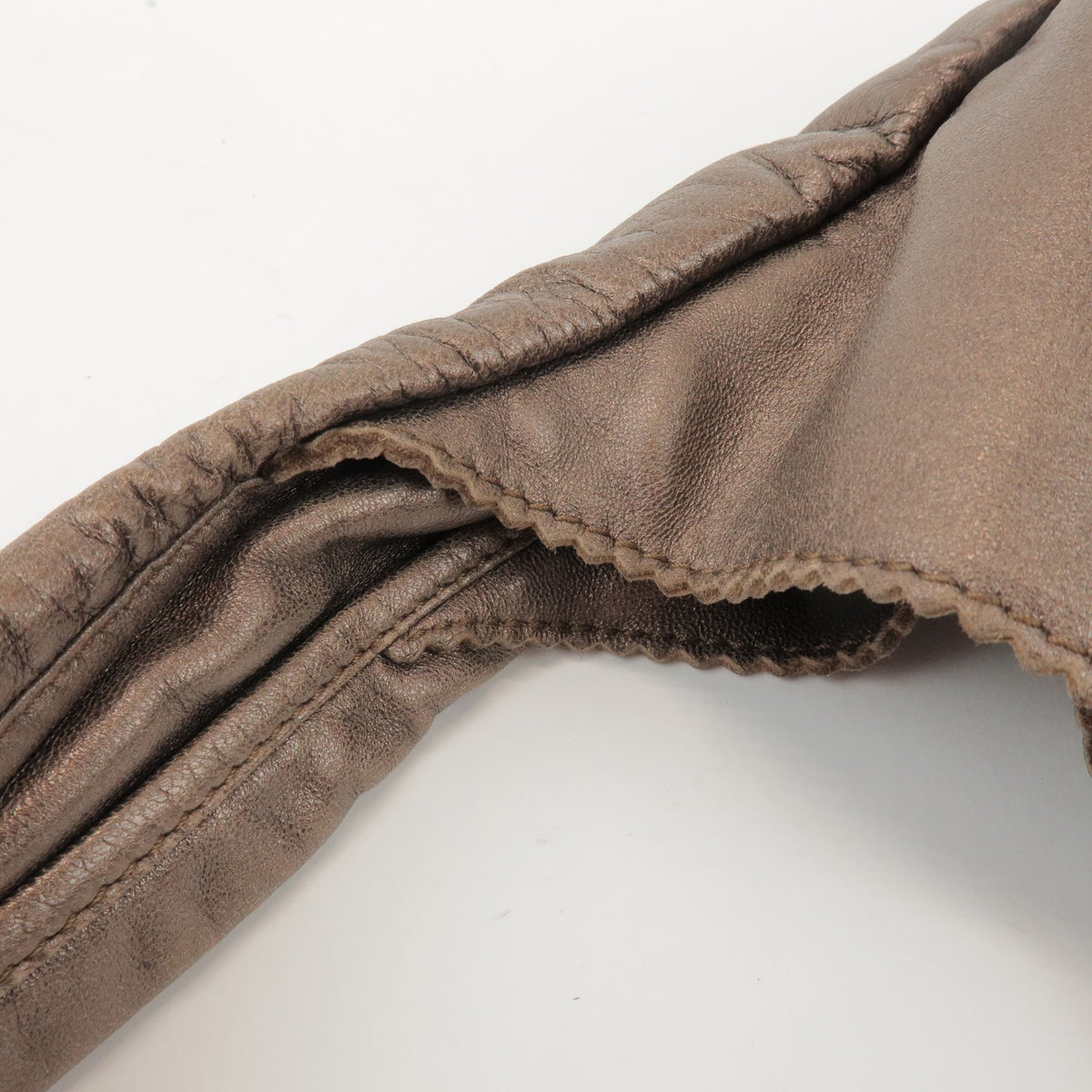 Loewe Anagram Leather Brown Leather Tote Bag Bag (Pre-Owned)