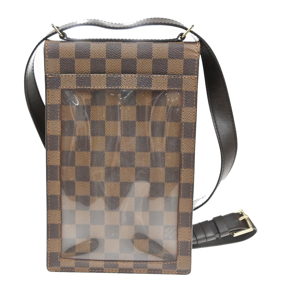 Louis Vuitton Portobello Messenger Damier Ebene Brown Canvas Shoulder Bag Bag (Pre-Owned)