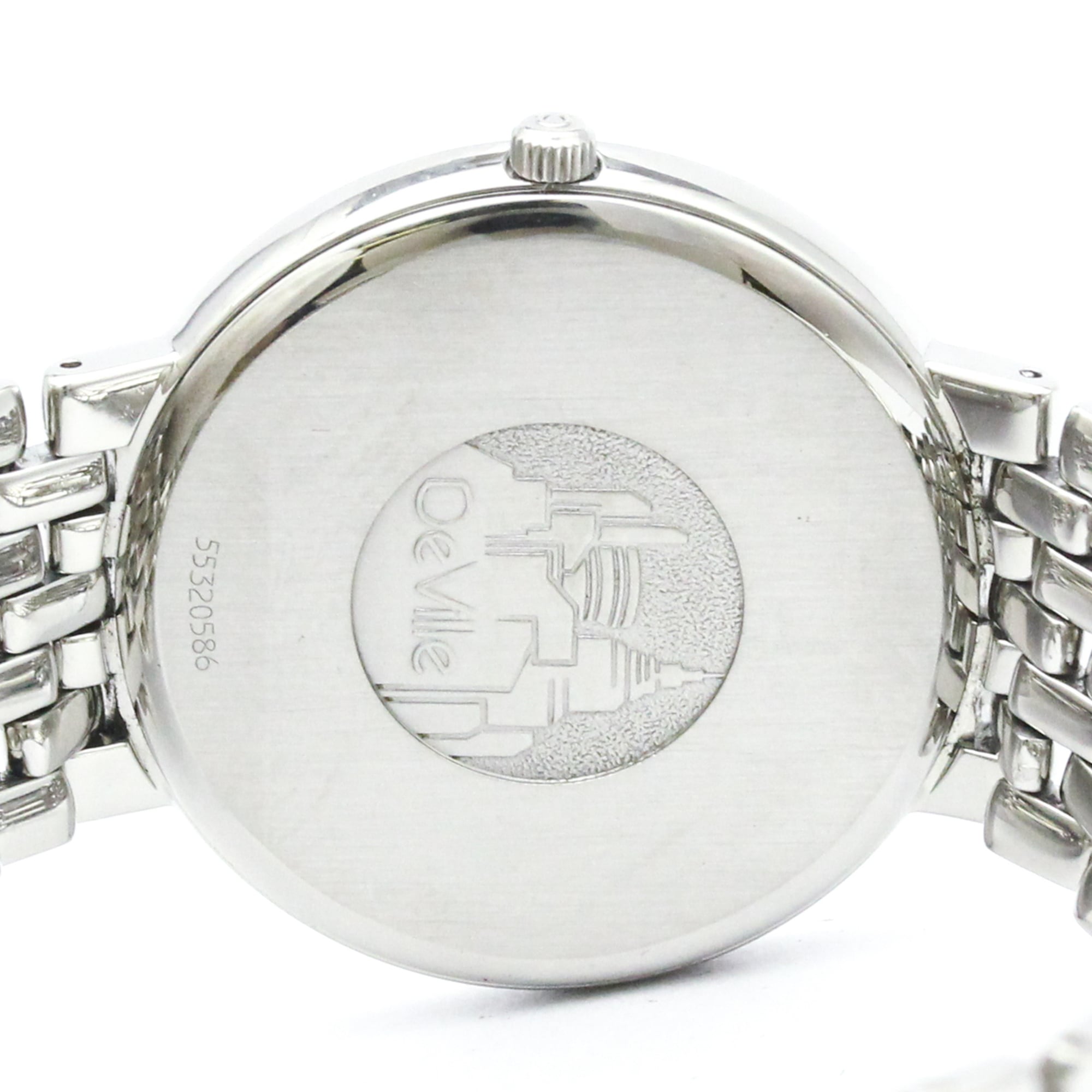 Omega De Ville Classic Quartz Stainless Steel Watch (Pre-Owned)
