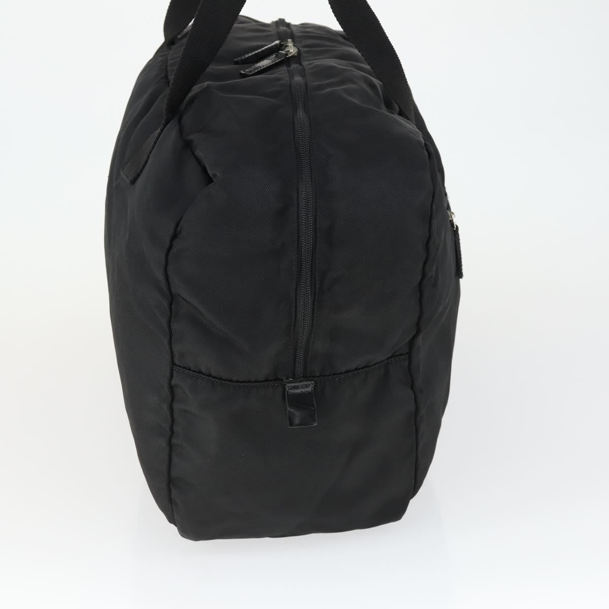 Gucci Vintage Nylon Black Nylon Travel Bag Bag (Pre-Owned)
