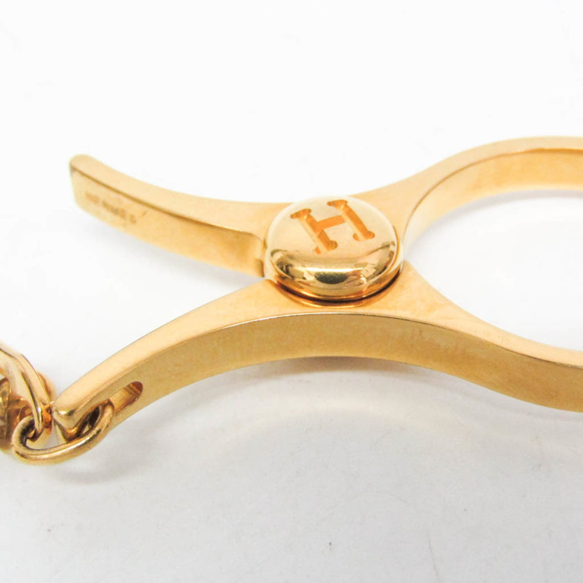 Hermes Filou Glove Clip Metal Gold Metal Charms And Keychains Accessory (Pre-Owned)